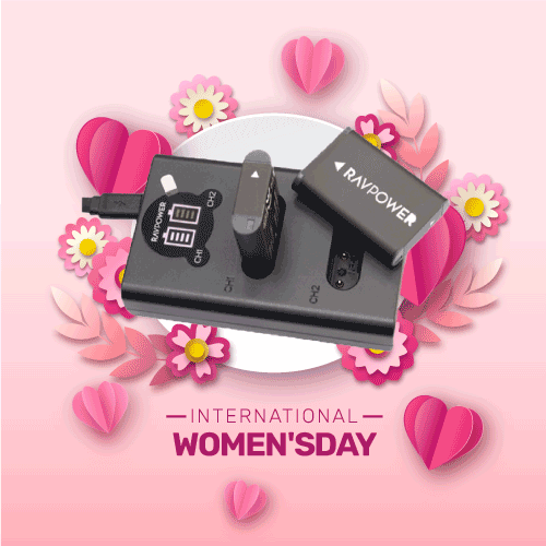 NP-BX1 Ravpower | Bộ pin sạc chính hãng