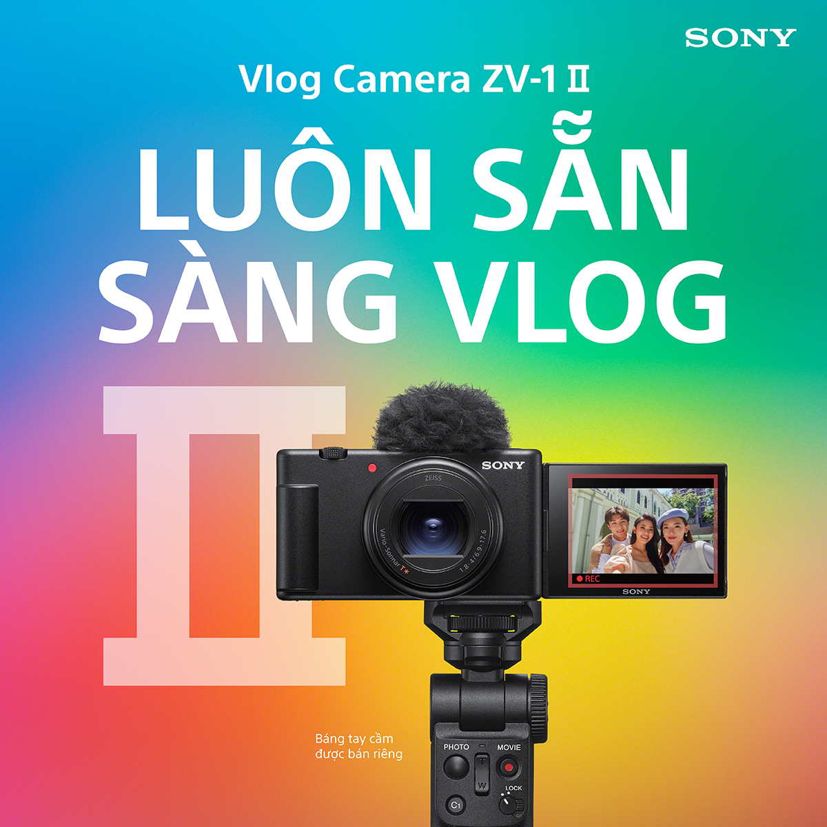 ZV-1 II | Máy ảnh vlog Sony