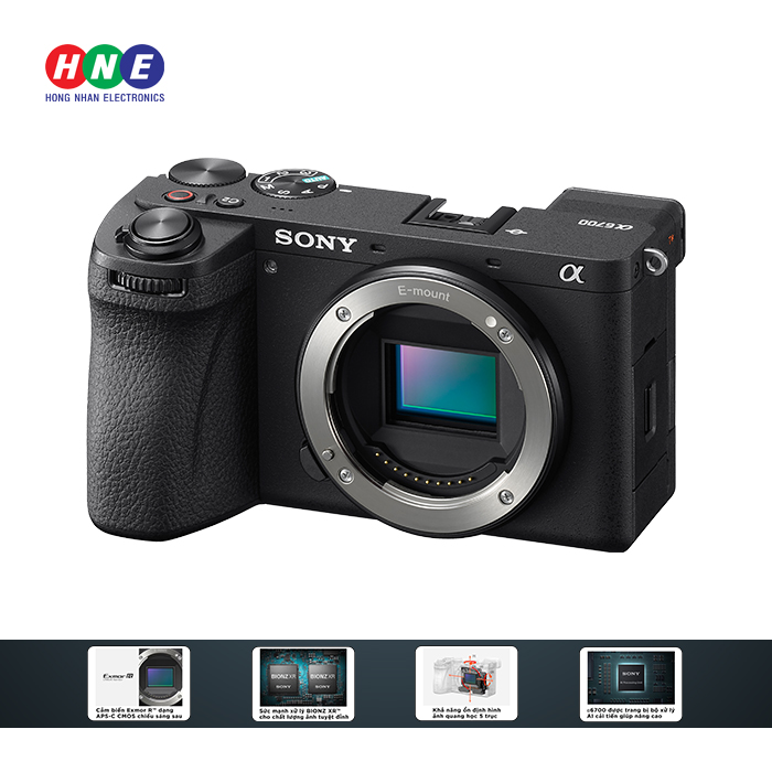 ILCE-6700 (body) | Máy ảnh APS-C Sony Alpha
