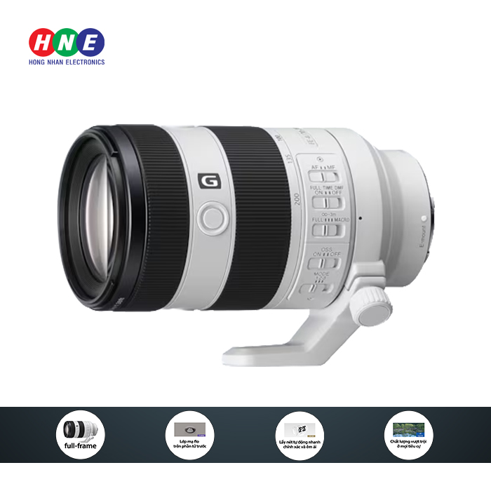 SEL70200G2 | Ống kính FE 70–200 mm F4 Macro G OSS Ⅱ Sony