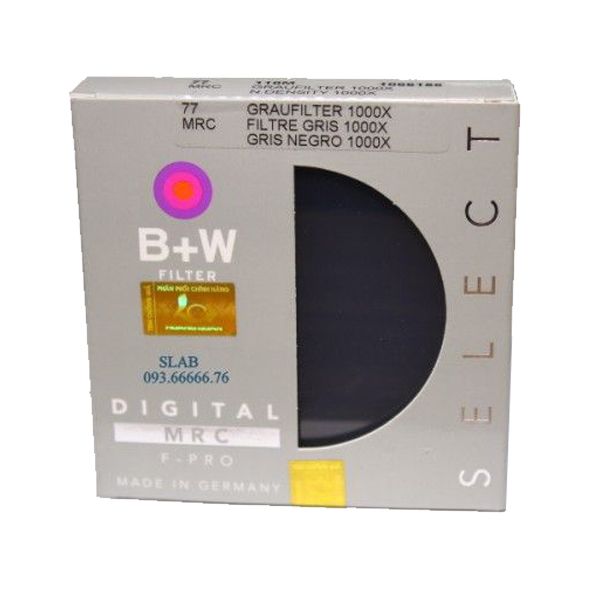 Kính Lọc B+W 77mm F-Pro MRC ND 1000X