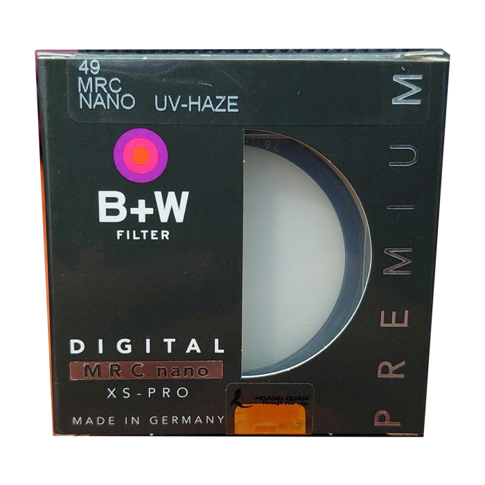 Kính Lọc B+W F-Pro 49mm 010 UV-Haze MRC Nano