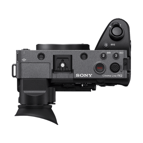 Các nút điều khiển trên máy quay Sony FX2